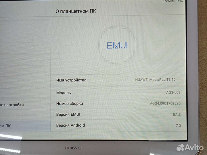 Планшет huawei 4G