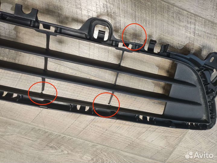 Решетка в бампер mazda 6 gj