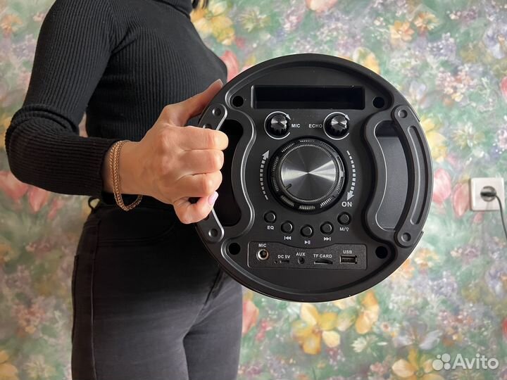 Блютуз колонка напольная мощная