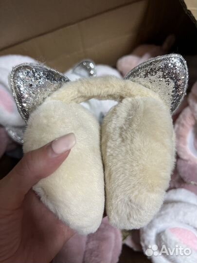 Наушники меховые для девочки