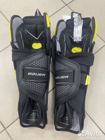 Щитки хоккейные bauer 14 ultrasonic