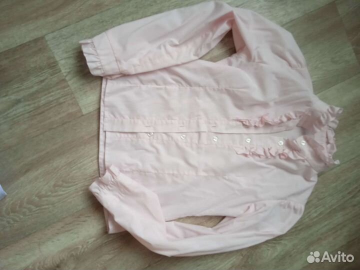 Блузки школьные для девочки 134-140