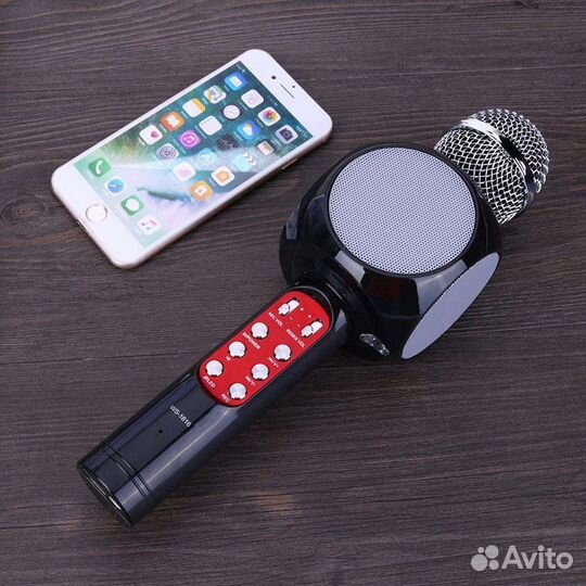 Микрофон-караоке Wster WS1816 черный