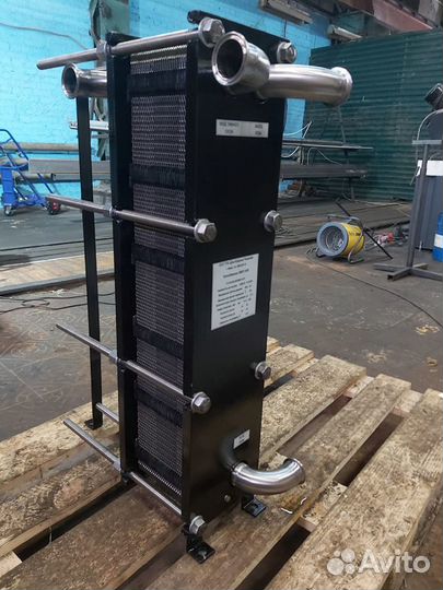 Аппарат теплообменный пластинчатый, охладитель