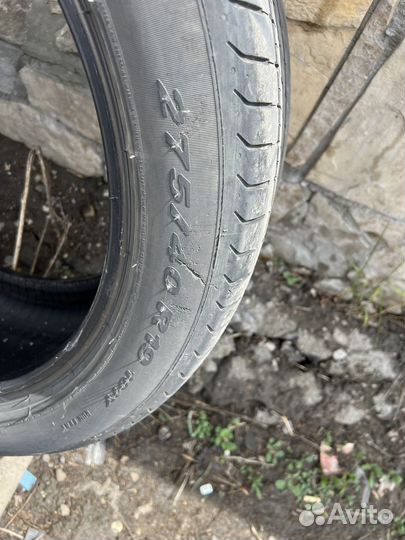 Pirelli P Zero 245/45 R19 и 275/40 R19 101