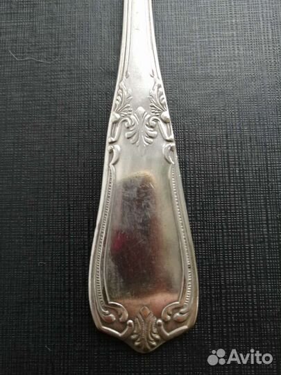Мельхиоровая ложка старый Киев