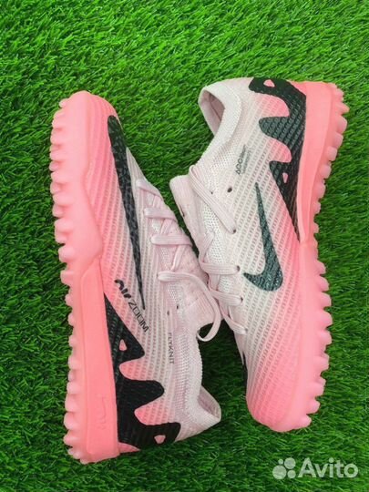 Сороконожки Nike Mercurial Air Zoom pink детские