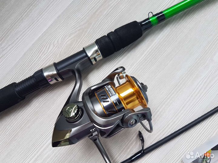 Спиннинг Kaida с катушкой