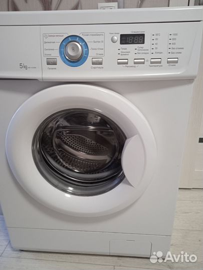 Стиральная машина бу lg 5 кг