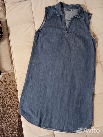 Джинсовое платье женское 42 44