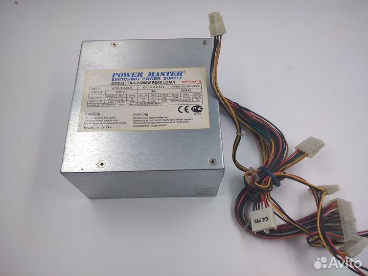 Блок питания Power Master 250W