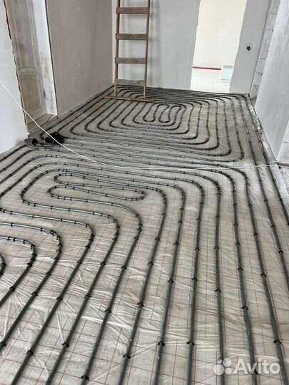 Монтаж систем отопления водоснабжения установка