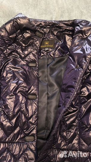 Стеганое пальто