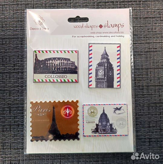 Чипс деревянный Марки, Детский и Часы