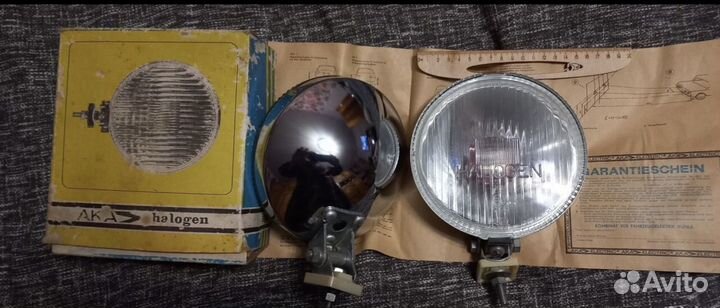 Противотуманные фары AKA Halogen хром Ruhla
