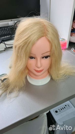 Манекен голова с креплением hairshop