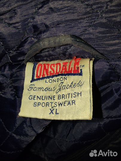 Бомбер lonsdale зимний