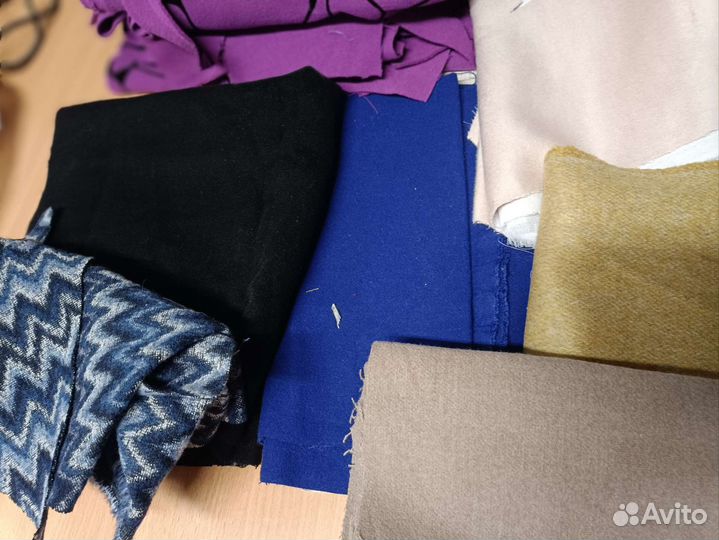 Кусочки ткани