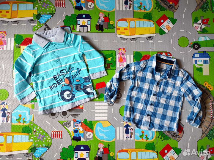 Рубашка для мальчика. Размер 80-86