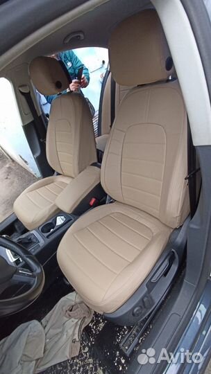 Чехлы экокожа VW Passat B6/B7 от Автопилот