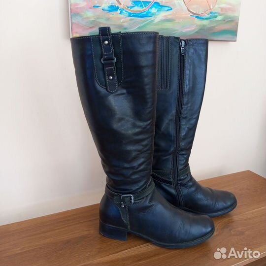 Сапоги женские натуральная кожа