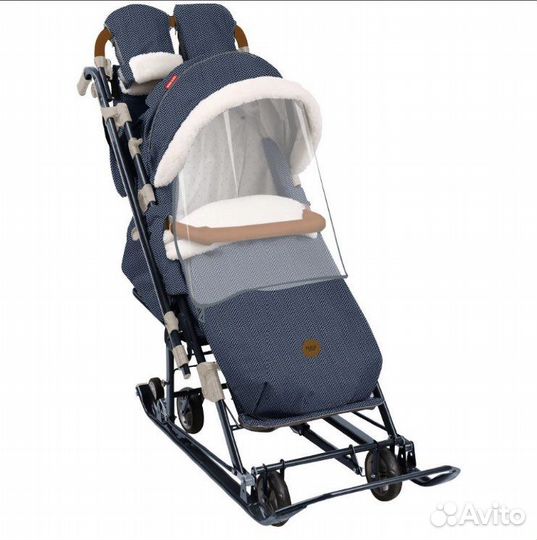 Санки коляска ника 7 8