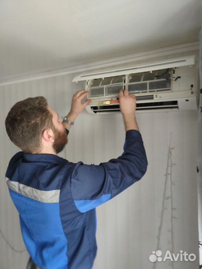 Ремонт сплит систем / Заправка и чистка