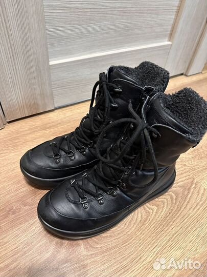 Кожаные Сапоги ecco