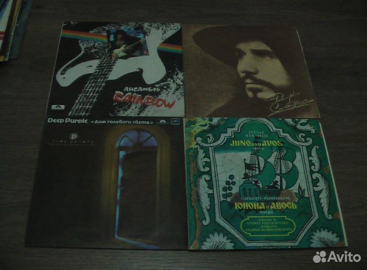 Виниловые пластинки-рок. Оригиналы