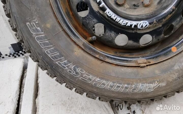 Диск колеса штампованный Kia Ceed 1 R15