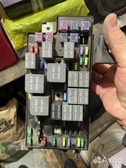 Блок предохранителей sonata тагаз