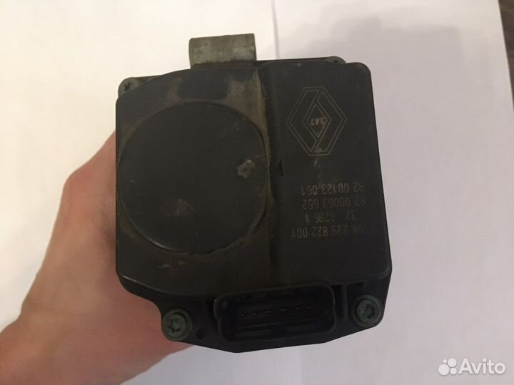 Дроссельная заслонка renault sandero stepway 2