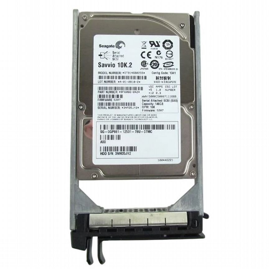 [GP881] Жесткий Диск Dell 146gb Sas 2,5" Hdd Gp881