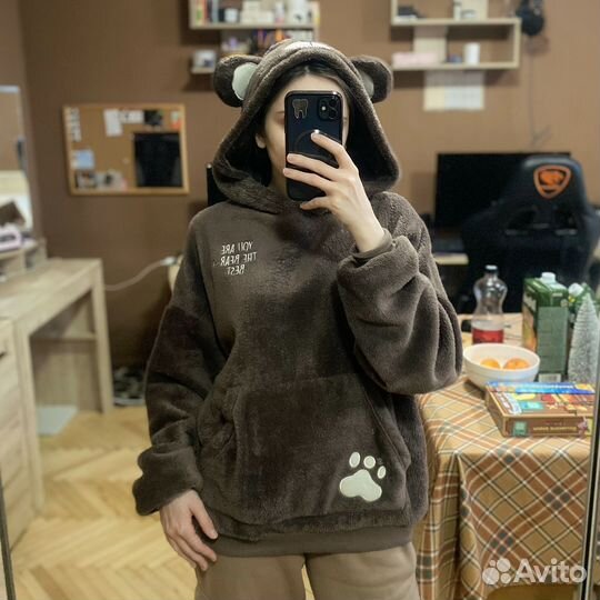 Толстовка мишка House