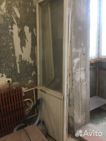 Балконный блок дерево