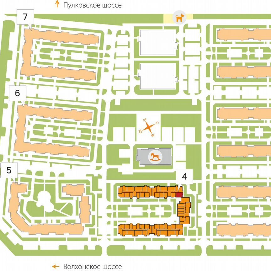 2-к. квартира, 52,6 м², 2/5 эт.