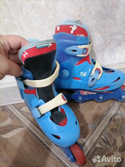 Роликовые коньки детские