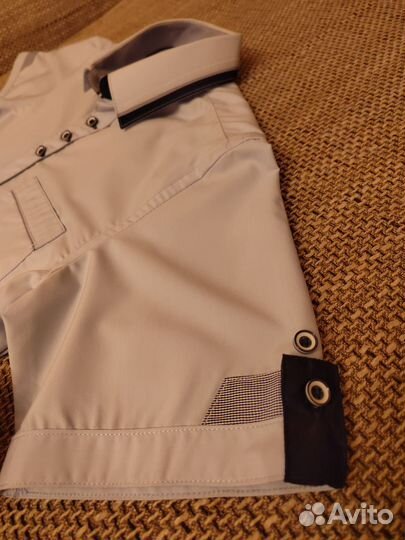 Рубашка школьная для мальчика 134-140