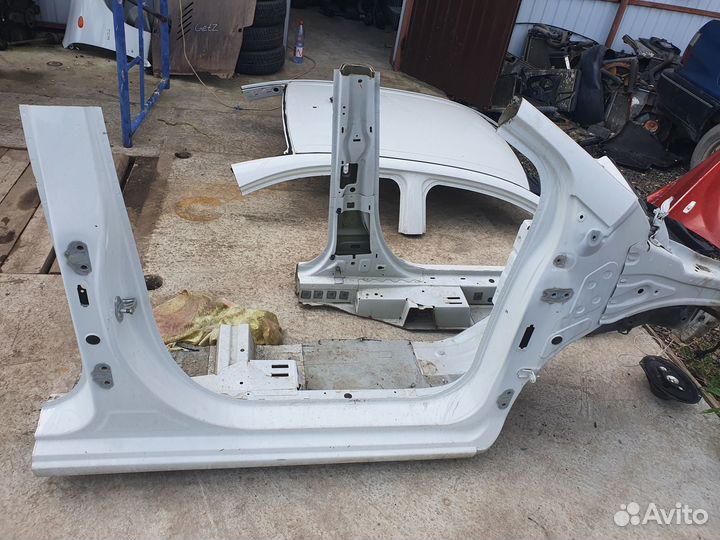 Порог правый сапожок Chevrolet Aveo T300