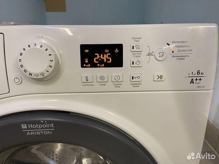 Узкая стиральная машина Hotpoint-Ariston на 6 кг