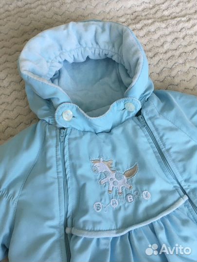 Конверт демисезонный kerry 62-68р