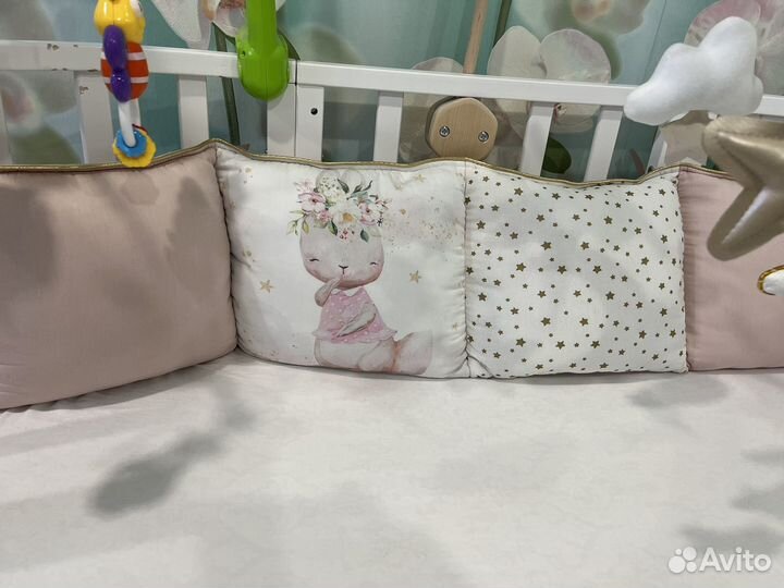 Бортики в кроватку