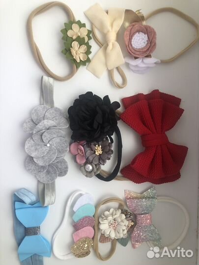 Повязки на голову для малышки