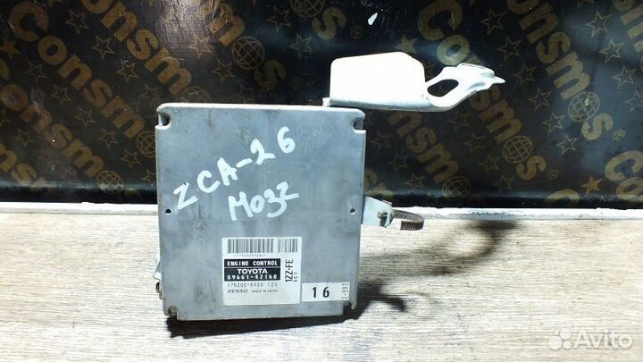 Блок управления двс Toyota Rav4 ZCA26W 1zzfe 2001
