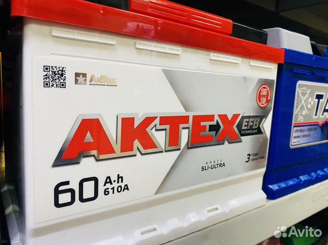 Аккумулятор 60 Актех EFB