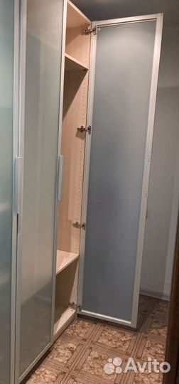 Шкаф икея бу двустворчатый