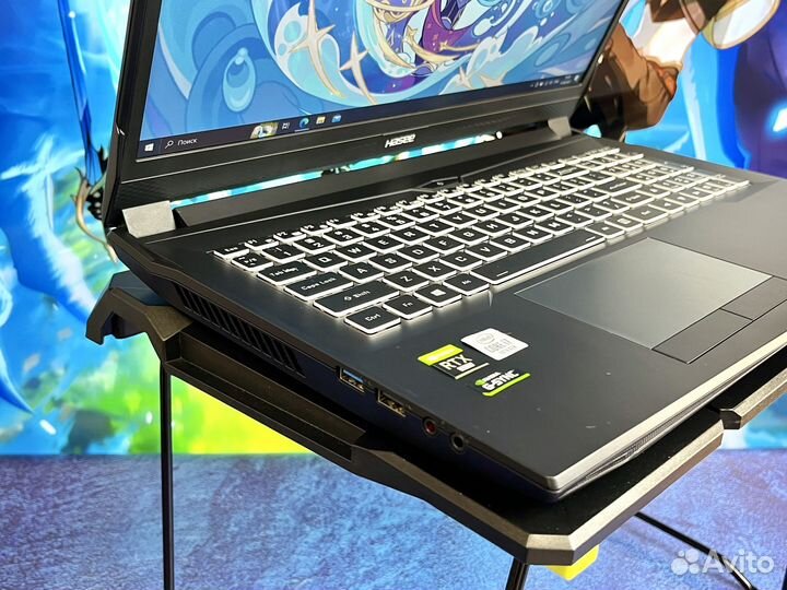 Топовый игровой ноутбук Hasee / ssd / RTX
