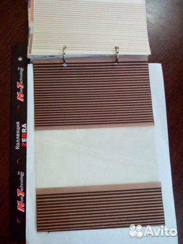 Зебра, день-ночь кассетного типа