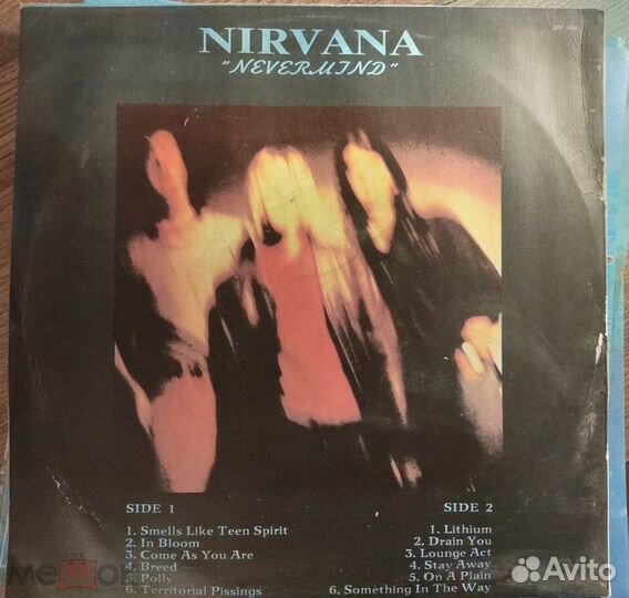 Nirvana Nevermind 1992(Russ)