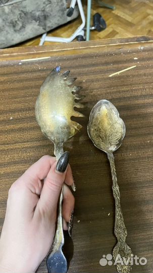 Ложка мельхиоровые СССР